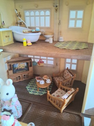 Casa Sylvanian Families con accesorios