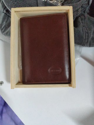 Cartera Ferrari Hombre Marrón