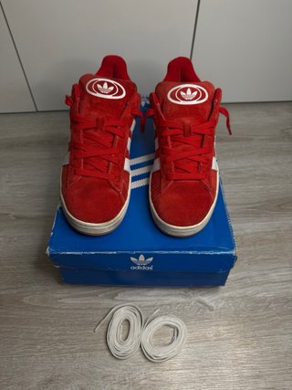 Scarpe Adidas Campus 44 rosse
