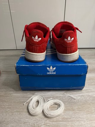 Scarpe Adidas Campus 44 rosse