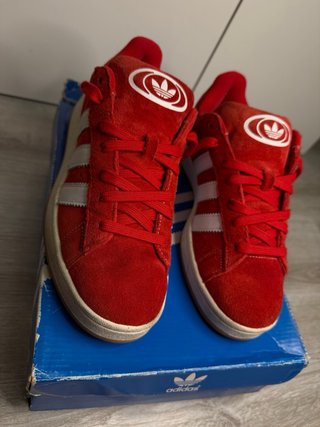Scarpe Adidas Campus 44 rosse