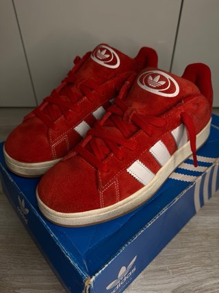 Scarpe Adidas Campus 44 rosse
