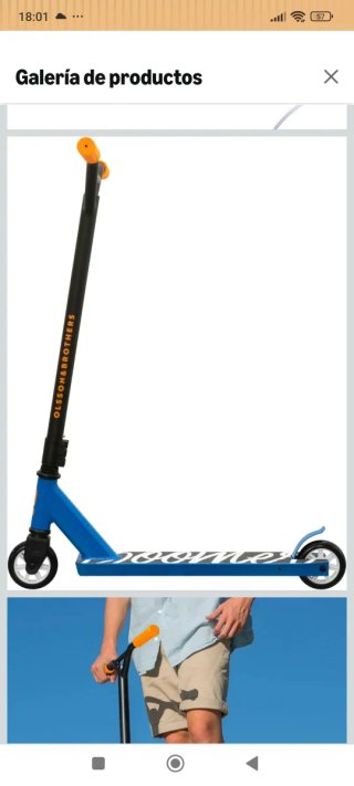 Patinete Freestyle Olsson - Manillar 360º