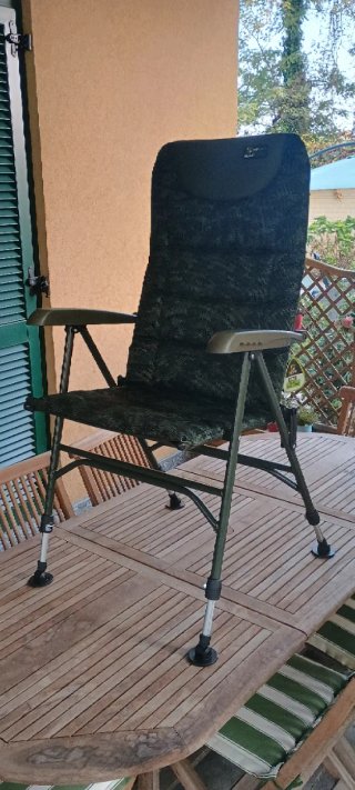 Sedia Pesca Carp Spirit Blax Camo Nuova
