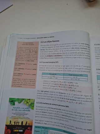 Lengua castellana y literatura 1, Le Bachillerato