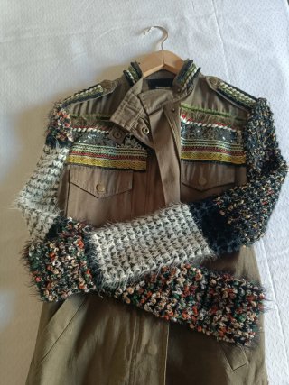 Chaqueta Desigual Militar Talla S