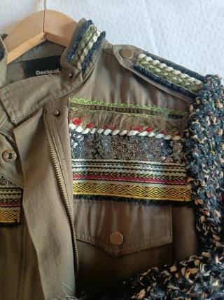 Chaqueta Desigual Militar Talla S