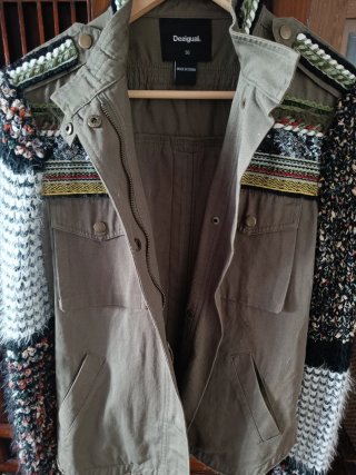 Chaqueta Desigual Militar Talla S