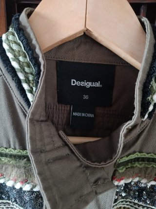 Chaqueta Desigual Militar Talla S