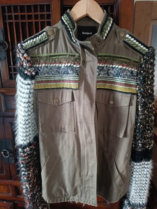 Chaqueta Desigual Militar Talla S