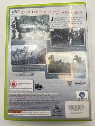 Videojuego Xbox 360 Assassins Creed