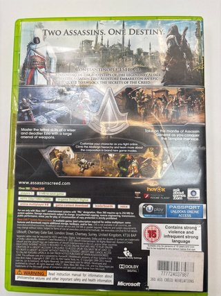 Videojuego Xbox 360 Assassins Creed Revelations