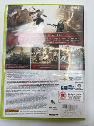 Videojuego Xbox 360 Assassins Creed II