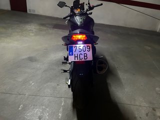 Kawasaki Z750 Negra
