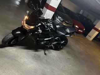 Kawasaki Z750 Negra