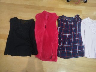 Lote 4 prendas chica Talla S lote por 5€