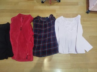 Lote 4 prendas chica Talla S lote por 5€