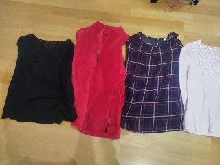 Lote 4 prendas chica Talla S lote por 5€