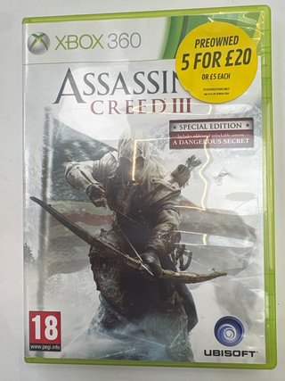 Videojuego Xbox 360 Assassins Creed III