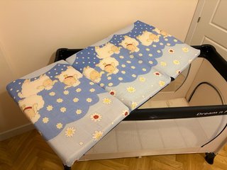Colchón de viaje para cuna