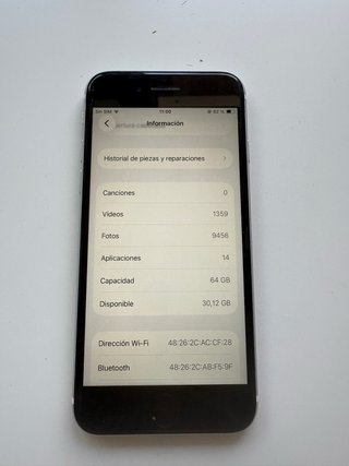iPhone SE 2020 Bianco 64GB iOS 26.6.1