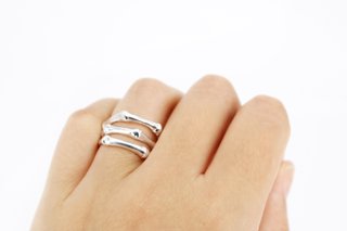 Anillo de plata  de 925. Ref:076-01-00781