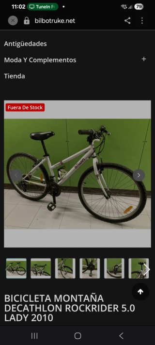 Bicicleta Btwin Rockrider Mujer