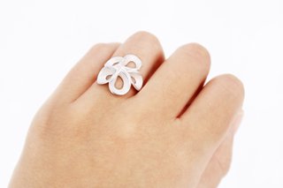 Anillo de plata  de 925. Ref:076-01-00787