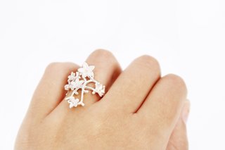 Anillo de plata  de 925. Ref:076-01-00786