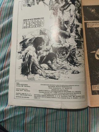 Revistas creepy y macabro