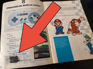 Manual SUPER MARIO KART (SNES PAL) ojo LEER.