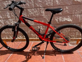 Bicicleta 24 Naranja B'TWIN