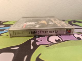 Command & Conquer PS1 Platinum 2 Discos Esp/Ita