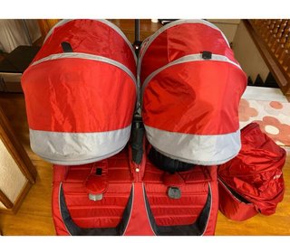 Silla Gemelar City Mini Roja CITY MINI incl Capazo