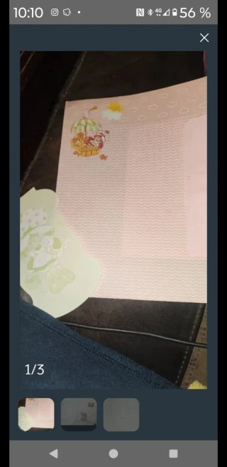 Cartas perfumadas con diseño musical