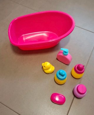 Lote juguetes baño