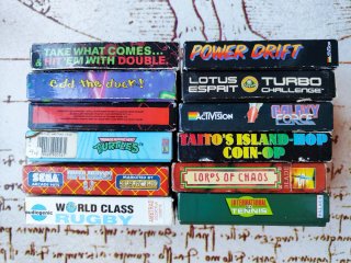 Juegos AMSTRAD CPC formato caja de cartón