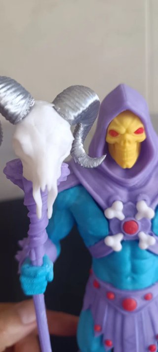 Skeletor Stampa 3D - Altezza 26 cm