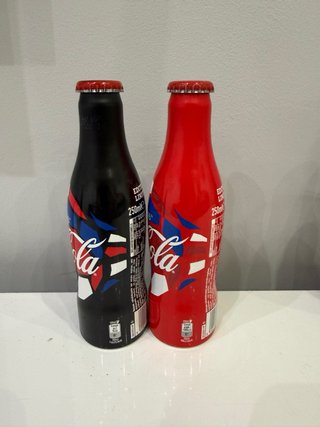 Set 2 bottiglie Coca-Cola Euro 2016