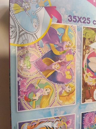 Pack 3 Puzles Disney Princesas Lisciani 3x48
