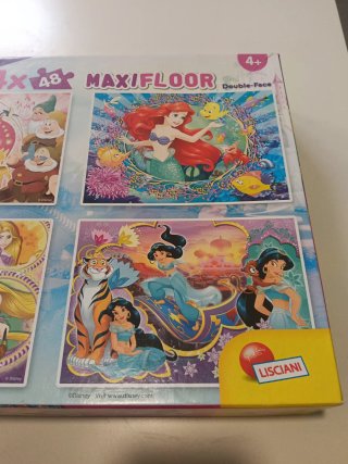 Pack 3 Puzles Disney Princesas Lisciani 3x48