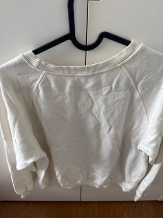 Sudadera Brownie Blanca Talla P