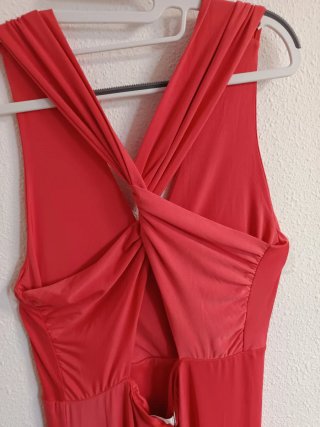 Vestido Sfera Rojo Largo