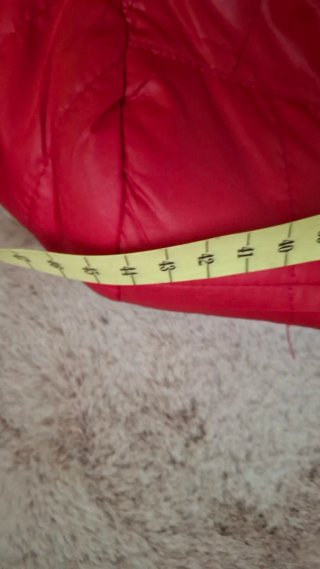 Cazadora biker AMISU roja talla M/38