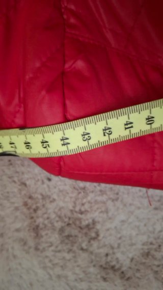 Cazadora biker AMISU roja talla M/38