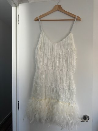 Vestido fiesta novia blanco