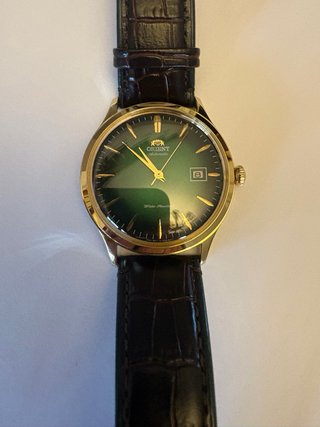 Reloj Orient Bambino Oro Verde Automático