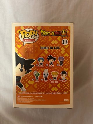 Funko Pop Goku Black DBS #314