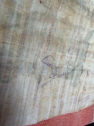 Papiro Egípcio Decorativo Arte Antigo