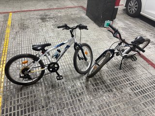 Bicicletas Rockrider ST120 Blanca - 6 a 9 años